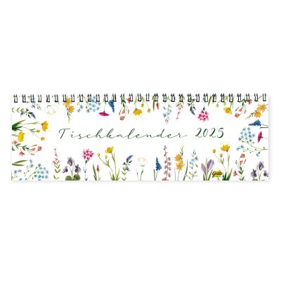 Tischkalender Blumen 2025