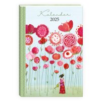 Taschenkalender Mohnblumen 2025