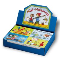 Mini-Malbuch-Leerdisplay