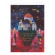 Weihnachtskarte Sternschnuppe über Bethlehem